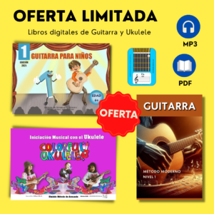 Paquete para Profesores – Guitarra y Ukulele (Oferta Limitada)